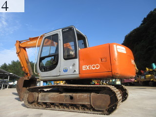 中古建設機械 中古 日立建機 HITACHI 油圧ショベル・バックホー ０．４－０．５立米 EX100-5E