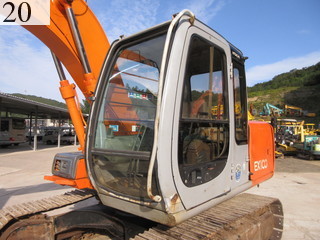 中古建設機械 中古 日立建機 HITACHI 油圧ショベル・バックホー ０．４－０．５立米 EX100-5E
