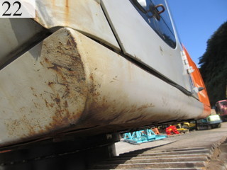 中古建設機械 中古 日立建機 HITACHI 油圧ショベル・バックホー ０．４－０．５立米 EX100-5E