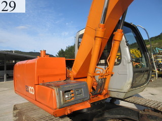 中古建設機械 中古 日立建機 HITACHI 油圧ショベル・バックホー ０．４－０．５立米 EX100-5E