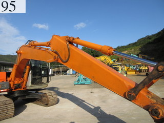 中古建設機械 中古 日立建機 HITACHI 油圧ショベル・バックホー ０．４－０．５立米 EX100-5E