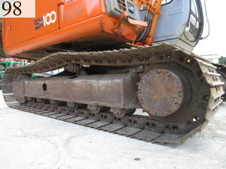 中古建設機械 中古 日立建機 HITACHI 油圧ショベル・バックホー ０．４－０．５立米 EX100-5E