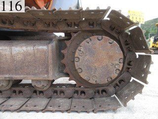 中古建設機械 中古 日立建機 HITACHI 油圧ショベル・バックホー ０．４－０．５立米 EX100-5E