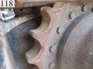中古建設機械 中古 日立建機 HITACHI 油圧ショベル・バックホー ０．４－０．５立米 EX100-5E