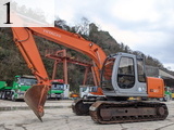 中古建設機械 中古 日立建機 HITACHI 油圧ショベル・バックホー ０．４－０．５立米 EX120-5E