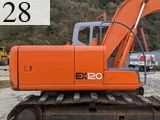 中古建設機械 中古 日立建機 HITACHI 油圧ショベル・バックホー ０．４－０．５立米 EX120-5E