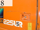 中古建設機械 中古 日立建機 HITACHI 油圧ショベル・バックホー ０．７－０．９立米 EX225USR