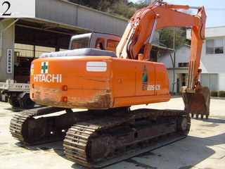 中古建設機械 中古 日立建機 HITACHI 油圧ショベル・バックホー ０．７－０．９立米 EX225USR