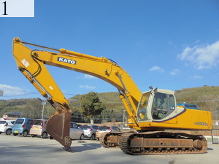 中古建設機械 中古 加藤製作所 KATO WORKS 油圧ショベル・バックホー １．０立米以上 HD1430III
