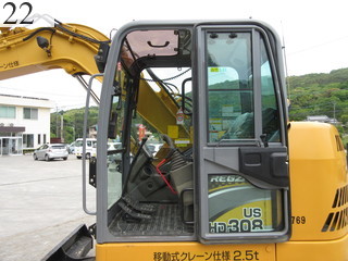 中古建設機械 中古 加藤製作所 KATO WORKS 油圧ショベル・バックホー ０．２－０．３立米 HD308US-6