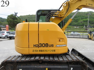 中古建設機械 中古 加藤製作所 KATO WORKS 油圧ショベル・バックホー ０．２－０．３立米 HD308US-6
