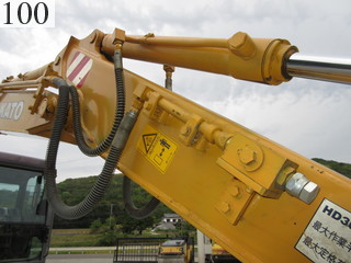 中古建設機械 中古 加藤製作所 KATO WORKS 油圧ショベル・バックホー ０．２－０．３立米 HD308US-6