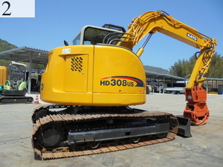 中古建設機械 中古 加藤製作所 KATO WORKS 林業機械 グラップル・ウインチ・排土板 HD308US