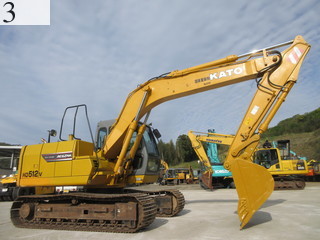 中古建設機械 中古 加藤製作所 KATO WORKS 油圧ショベル・バックホー ０．４－０．５立米 HD512V