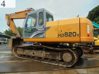 中古建設機械 中古 加藤製作所 KATO WORKS 油圧ショベル・バックホー ０．７－０．９立米 HD820V