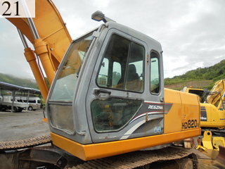 中古建設機械 中古 加藤製作所 KATO WORKS 油圧ショベル・バックホー ０．７－０．９立米 HD820V