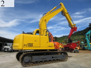 中古建設機械 中古 コマツ KOMATSU 林業機械 プロセッサー PC120-6E0