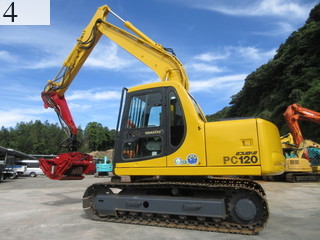 中古建設機械 中古 コマツ KOMATSU 林業機械 プロセッサー PC120-6E0