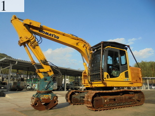 Used Construction Machine Used KOMATSU KOMATSU Forestry excavators Grapple / Winch / Blade PC120-8NM