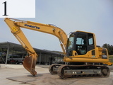 中古建設機械 中古 コマツ KOMATSU 油圧ショベル・バックホー ０．４－０．５立米 PC120-8