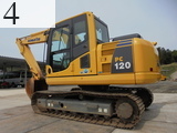 中古建設機械 中古 コマツ KOMATSU 油圧ショベル・バックホー ０．４－０．５立米 PC120-8