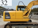 中古建設機械 中古 コマツ KOMATSU 油圧ショベル・バックホー ０．４－０．５立米 PC120-8