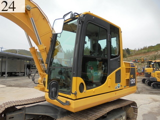 中古建設機械 中古 コマツ KOMATSU 油圧ショベル・バックホー ０．４－０．５立米 PC120-8