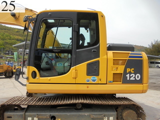 中古建設機械 中古 コマツ KOMATSU 油圧ショベル・バックホー ０．４－０．５立米 PC120-8