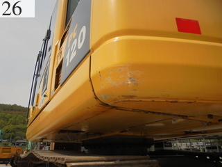 中古建設機械 中古 コマツ KOMATSU 油圧ショベル・バックホー ０．４－０．５立米 PC120-8