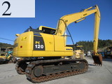 中古建設機械 中古 コマツ KOMATSU 油圧ショベル・バックホー ０．４－０．５立米 PC120-8