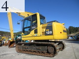 中古建設機械 中古 コマツ KOMATSU 油圧ショベル・バックホー ０．４－０．５立米 PC120-8