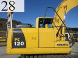 中古建設機械 中古 コマツ KOMATSU 油圧ショベル・バックホー ０．４－０．５立米 PC120-8