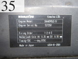 中古建設機械 中古 コマツ KOMATSU 油圧ショベル・バックホー ０．４－０．５立米 PC120-8