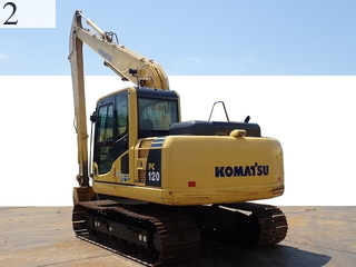 中古建設機械 中古 コマツ KOMATSU 油圧ショベル・バックホー ０．４－０．５立米 PC120-8