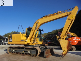 中古建設機械 中古 コマツ KOMATSU 油圧ショベル・バックホー ０．４－０．５立米 PC120-8