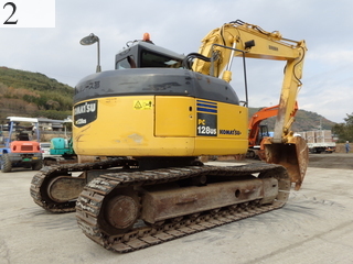 中古建設機械 中古 コマツ KOMATSU 油圧ショベル・バックホー ０．４－０．５立米 PC128US-2E1