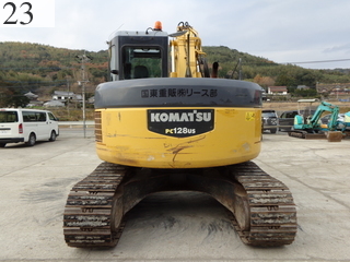 中古建設機械 中古 コマツ KOMATSU 油圧ショベル・バックホー ０．４－０．５立米 PC128US-2E1