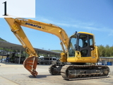 中古建設機械 中古 コマツ KOMATSU 油圧ショベル・バックホー ０．４－０．５立米 PC128US-8