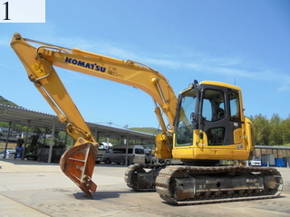 中古建設機械 中古 コマツ KOMATSU 油圧ショベル・バックホー ０．４－０．５立米 PC128US-8