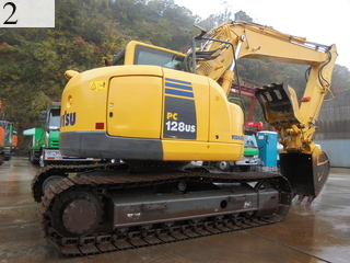 Used Construction Machine Used KOMATSU KOMATSU Forestry excavators Grapple / Winch / Blade PC128US-8