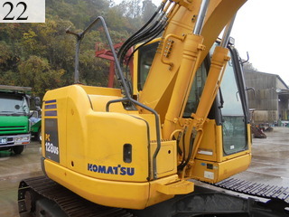 Used Construction Machine Used KOMATSU KOMATSU Forestry excavators Grapple / Winch / Blade PC128US-8