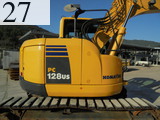 中古建設機械 中古 コマツ KOMATSU 油圧ショベル・バックホー ０．４－０．５立米 PC128US-8