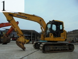 中古建設機械 中古 コマツ KOMATSU 油圧ショベル・バックホー ０．４－０．５立米 PC128US-8