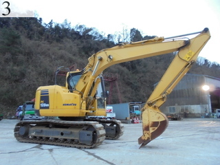 中古建設機械 中古 コマツ KOMATSU 油圧ショベル・バックホー ０．４－０．５立米 PC128US-8