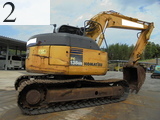 中古建設機械 中古 コマツ KOMATSU 油圧ショベル・バックホー ０．４－０．５立米 PC138US-2