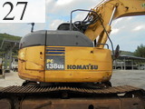 中古建設機械 中古 コマツ KOMATSU 油圧ショベル・バックホー ０．４－０．５立米 PC138US-2