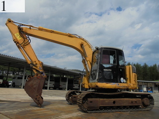 中古建設機械 中古 コマツ KOMATSU 油圧ショベル・バックホー ０．４－０．５立米 PC138US-2