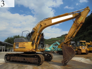 中古建設機械 中古 コマツ KOMATSU 油圧ショベル・バックホー ０．４－０．５立米 PC138US-2