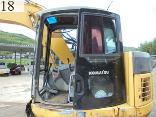 中古建設機械 中古 コマツ KOMATSU 油圧ショベル・バックホー ０．４－０．５立米 PC138US-2