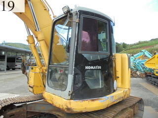 中古建設機械 中古 コマツ KOMATSU 油圧ショベル・バックホー ０．４－０．５立米 PC138US-2